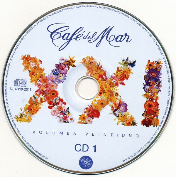 Various : Café Del Mar - Volumen Veintiuno (2xCD, Comp, Dig)