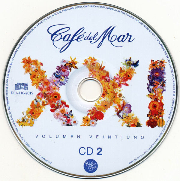 Various : Café Del Mar - Volumen Veintiuno (2xCD, Comp, Dig)