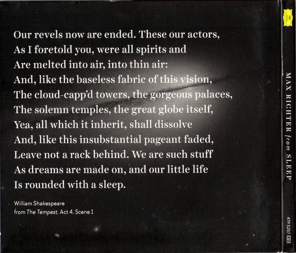 Max Richter : From Sleep (CD, Album, Ltd)