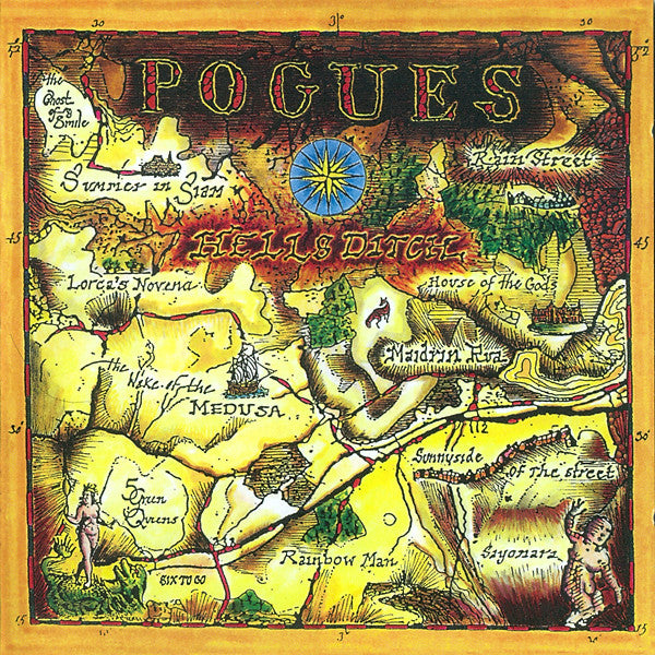 The Pogues : Hell&#39;s Ditch (CD, Album, RE, RM)