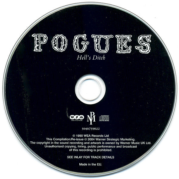The Pogues : Hell&#39;s Ditch (CD, Album, RE, RM)