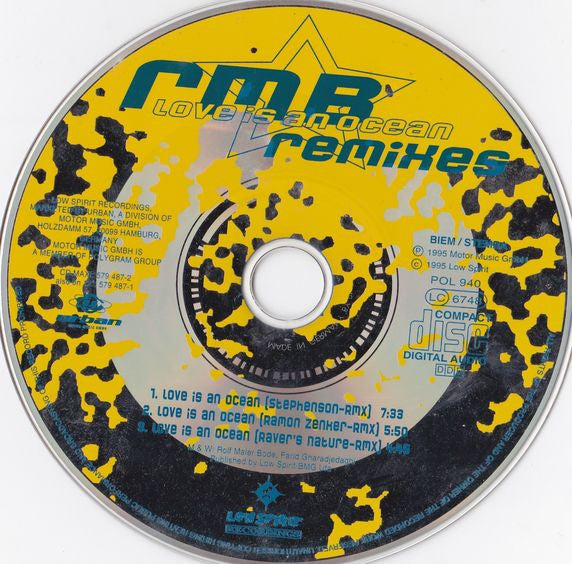 RMB : Love Is An Ocean (Remixes) (CD, Maxi)