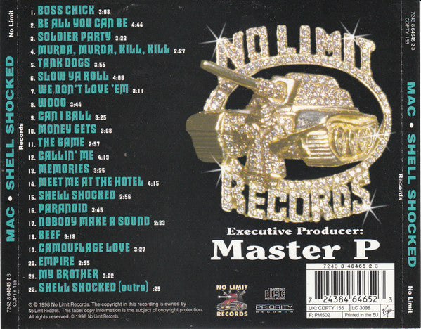 Mac (2) : Shell Shocked (CD, Album)