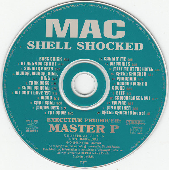 Mac (2) : Shell Shocked (CD, Album)