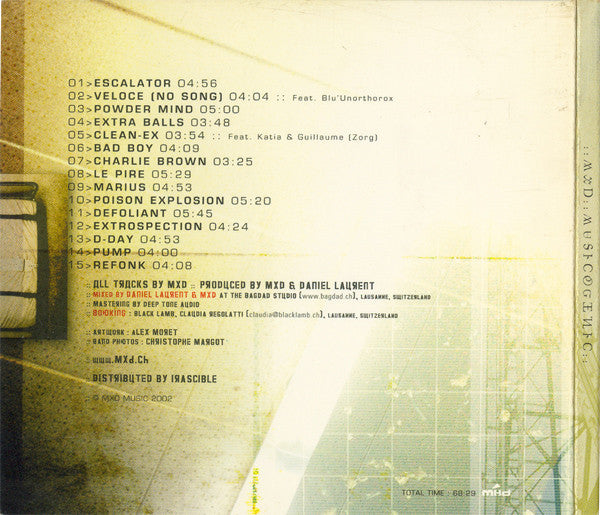 MXD : Musicogenic (CD, Album)