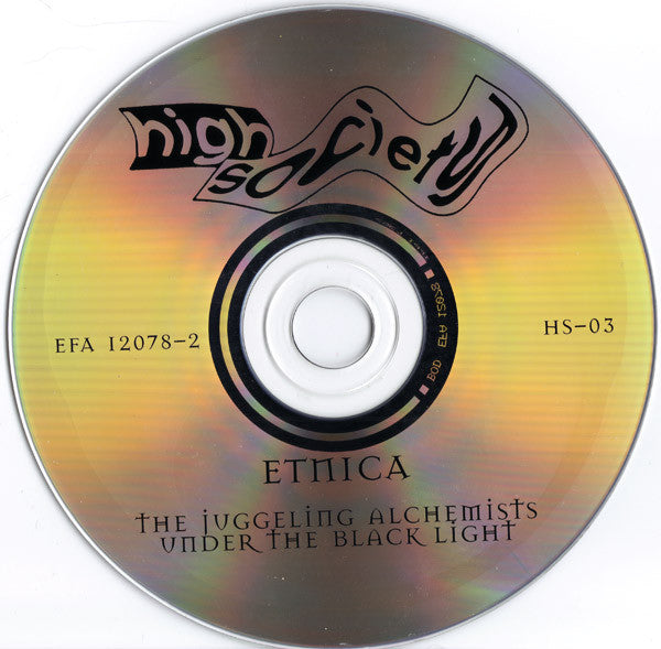 Etnica : The Juggeling Alchemists Under The Black Light (CD, Album)
