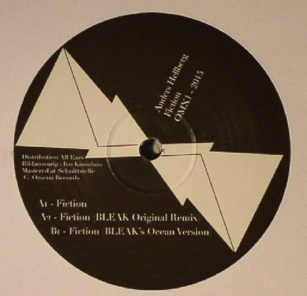 Anders Hellberg : Fiction (12", Ltd)