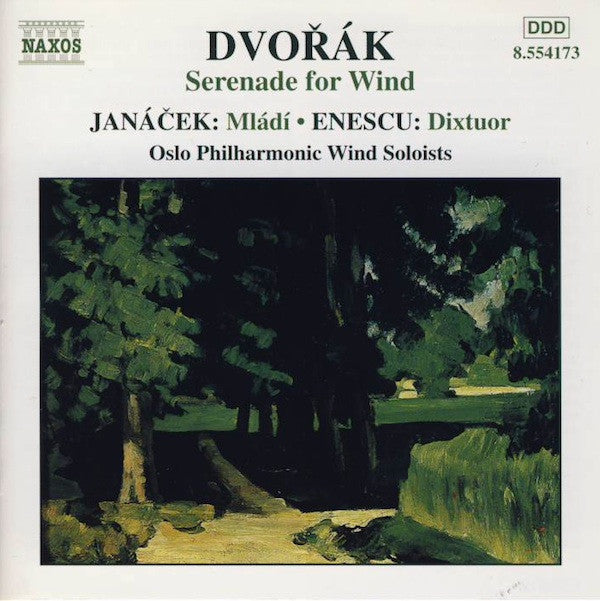 Dvořák* – Enescu* – Janáček* / Oslo Philharmonic Wind Soloists : Serenade For Wind / Mládí / Dixtuor (CD, Album)