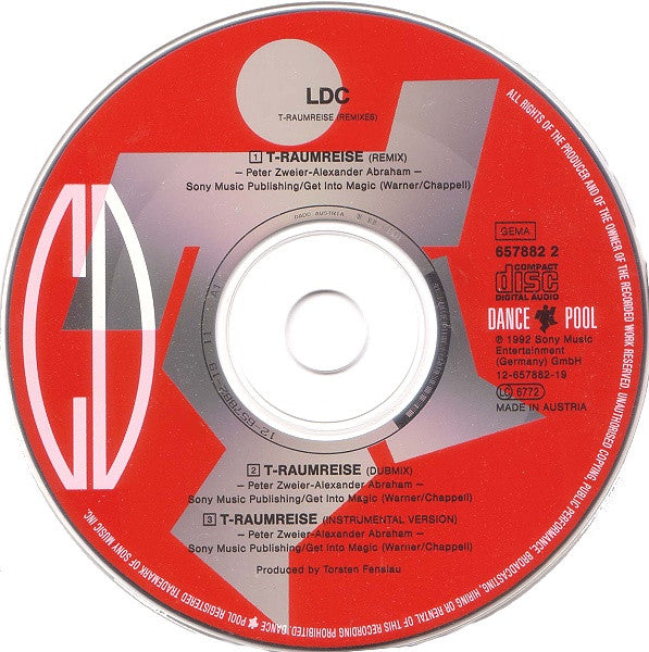 LDC : T-Raumreise (Remixes) (CD, Maxi)