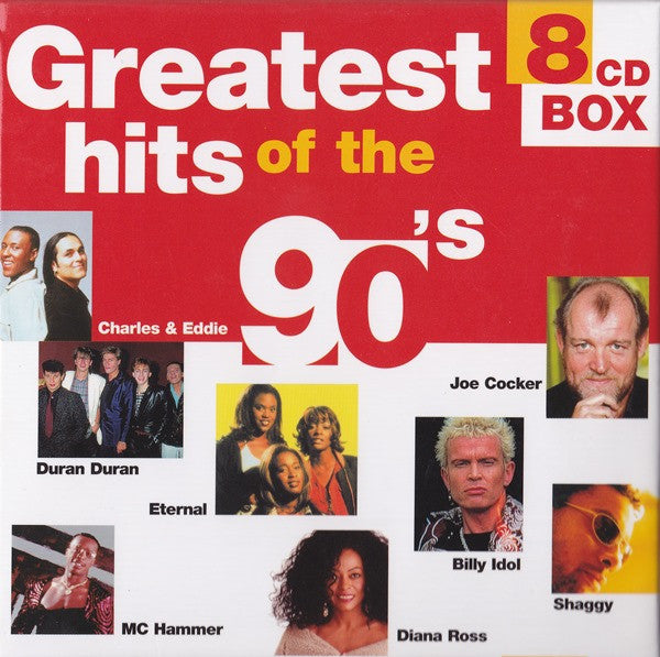 Various : Greatest Hits Of The 90's (8xCD, Comp + Box)