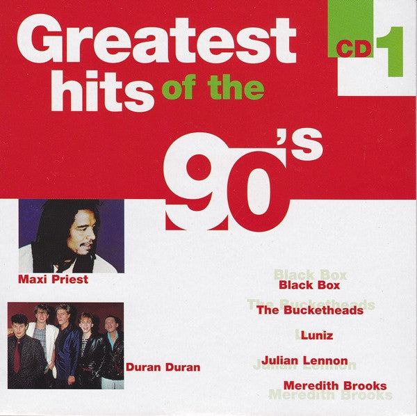 Various : Greatest Hits Of The 90's (8xCD, Comp + Box)