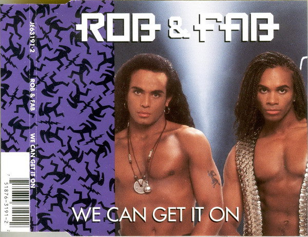 Rob &amp; Fab : We Can Get It On (CD, Maxi)