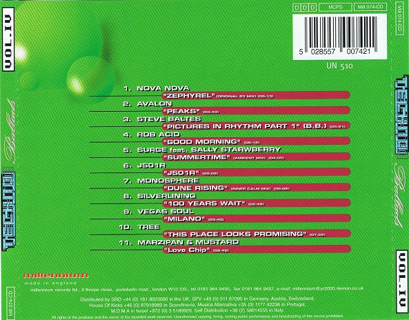 Various : Techno Ballads Vol. IV - The Ultimate Dream Experience (CD, Comp)