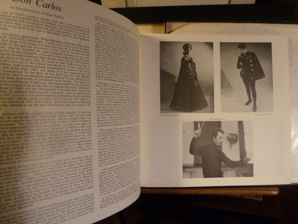 Giuseppe Verdi &#39; Placido Domingo &#39; Montserrat Caballé &#39; Ruggero Raimondi &#39; Shirley Verrett &#39; Sherrill Milnes &#39; Giovanni Foiani &#39; Simon Estes - The Ambrosian Opera Chorus &amp; Orchestra Of The Royal Opera House, Covent Garden : Carlo Maria Giulini : Don Carlo (4xLP, RP + Box)