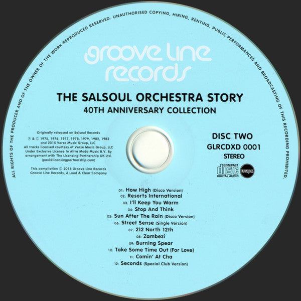 The Salsoul Orchestra : The Salsoul Orchestra Story (40th Anniversary Collection) (3xCD, Comp, RM)