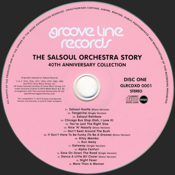 The Salsoul Orchestra : The Salsoul Orchestra Story (40th Anniversary Collection) (3xCD, Comp, RM)