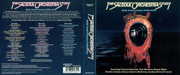 The Salsoul Orchestra : The Salsoul Orchestra Story (40th Anniversary Collection) (3xCD, Comp, RM)