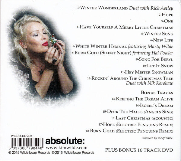 Kim Wilde : Wilde Winter Songbook (CD, Album, RE + DVD-V, NTSC + Dlx)