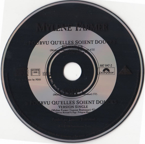 Mylène Farmer : Pourvu Qu&#39;Elles Soient Douces (CD, Maxi)