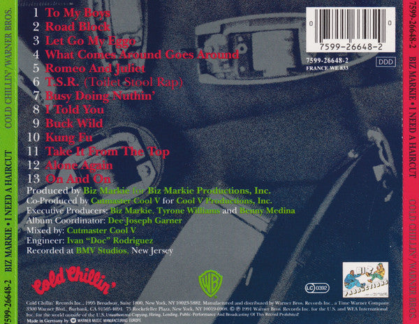 Biz Markie : I Need A Haircut (CD, Album)