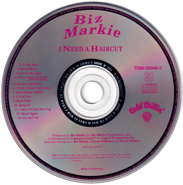 Biz Markie : I Need A Haircut (CD, Album)