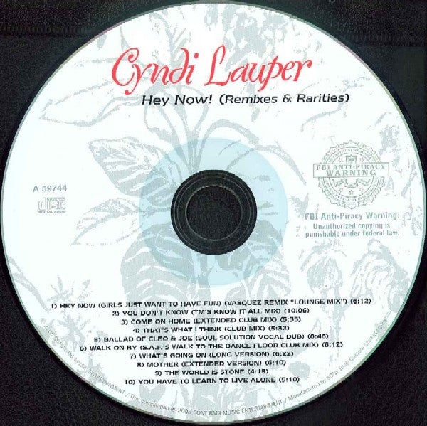 Cyndi Lauper : Hey Now! (Remixes &amp; Rarities) (CD, Comp)
