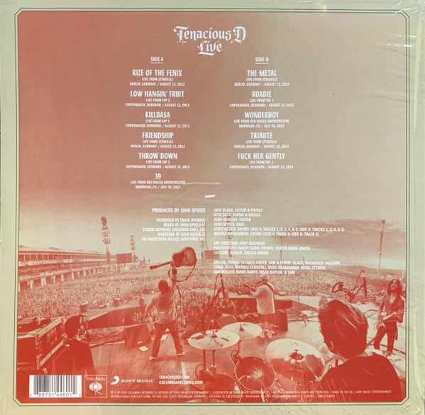 Tenacious D : Live (LP, Album, RSD)