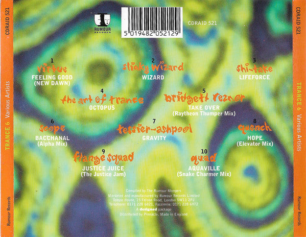 Various : Trance 6 (CD, Comp)