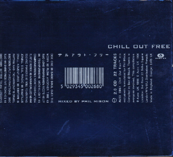 Phil Mison : Chill Out Free (2xCD, Comp, Mixed)