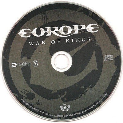 Europe (2) : War Of Kings (CD, Album + DVD-V, NTSC + Blu-ray + S/Edition, Eco)