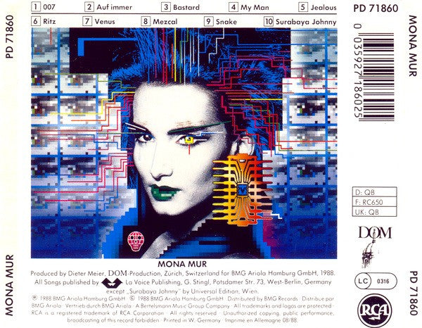 Mona Mur : Mona Mur (CD, Album)