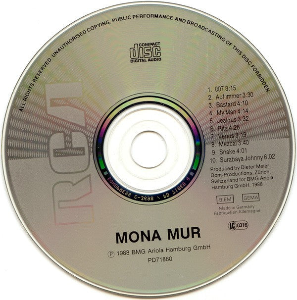 Mona Mur : Mona Mur (CD, Album)