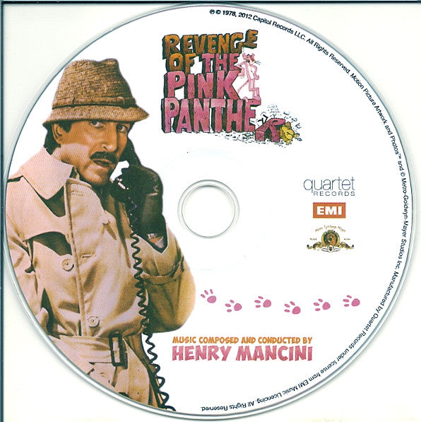 Henry Mancini : Revenge Of The Pink Panther (Original Motion Picture Soundtrack) (CD, Album, Ltd, RE, RM)