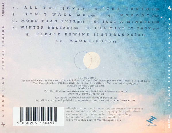 Moonchild (14) : Please Rewind (CD, Album)