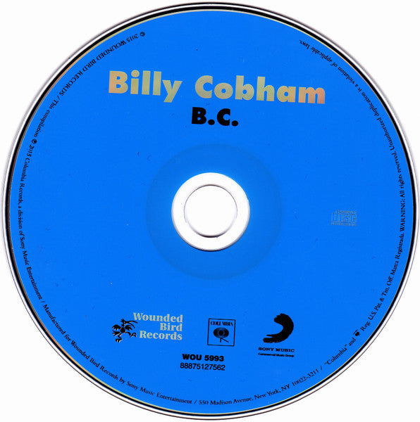 Billy Cobham : B.C. (CD, Album, RE)