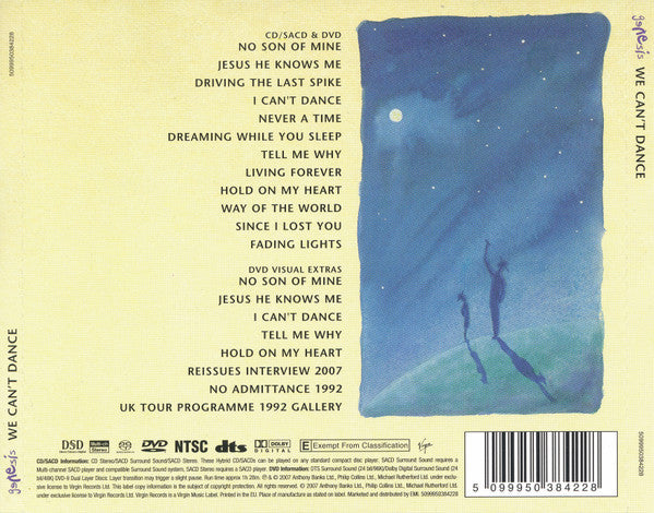 Genesis : We Can't Dance (SACD, Hybrid, Multichannel, Album, RE, RM + DVD-V,)