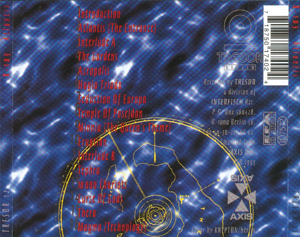 X-103 : Atlantis (CD, Album)