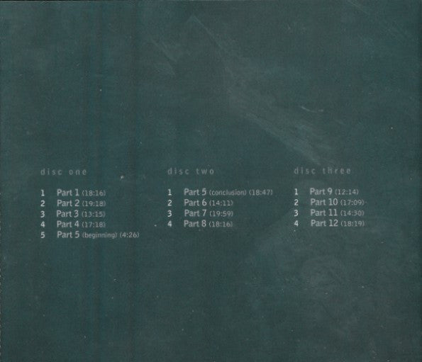 Philip Glass : Music In Twelve Parts (3xCD, Album)