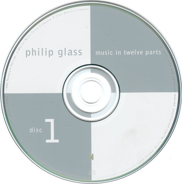 Philip Glass : Music In Twelve Parts (3xCD, Album)