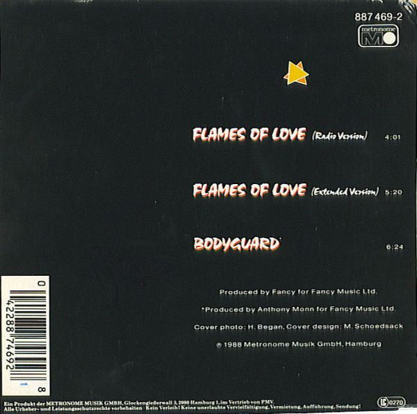 Fancy : Flames Of Love (CD, Maxi)