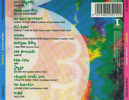 Various : Trance 3 (CD, Comp)