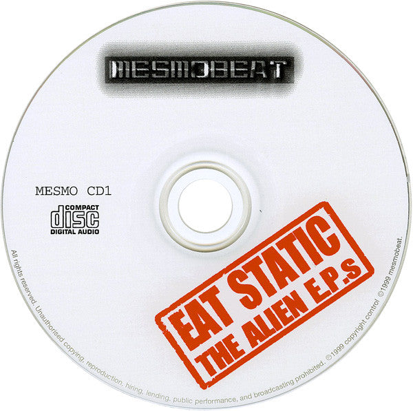Eat Static : The Alien E.P.s (CD, Comp)