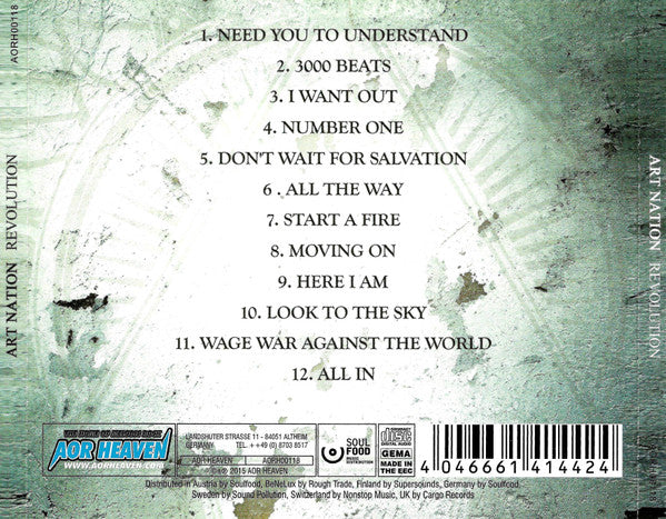 Art Nation : Revolution (CD, Album)