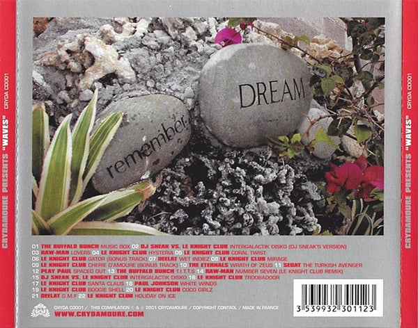 Various : Crydamoure Presents Waves (CD, Comp, Mixed)