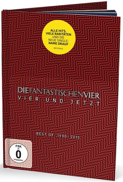Die Fantastischen Vier : Vier Und Jetzt - Best Of 1990 - 2015 (3xCD, Comp + DVD-V, Copy Prot., PAL + Dlx)