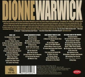 Dionne Warwick : Here I Am + Dionne Warwick In Paris + Here Where There Is Love + On Stage And In the Movies (2xCD, Comp)