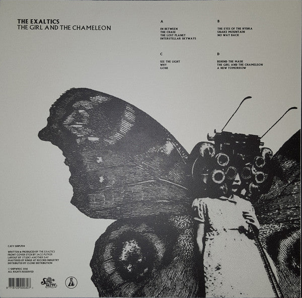 The Exaltics : The Girl And The Chameleon (LP, Blu + LP, Gre + Album, Ltd)