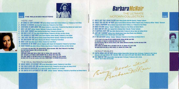 Barbara McNair : The Ultimate Motown Collection (2xCD, Comp, RM)