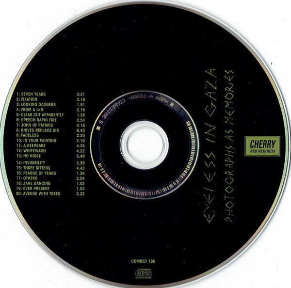 Eyeless In Gaza : Photographs As Memories (CD, Album, RE, RM)