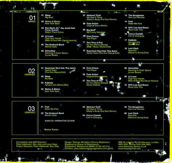 Little Louie Vega* : Mad Styles And Crazy Visions (CD, Mixed + CD, Comp + CD, Comp, Enh)